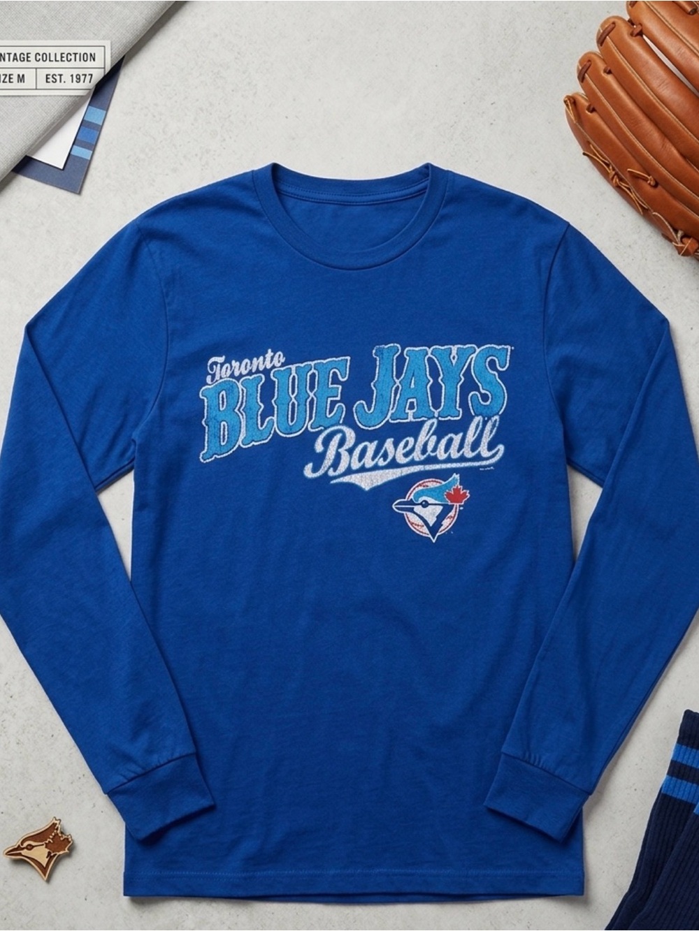 Genuine Merchandise Toronto Blue Jays Royal Blue Long Sleeve Jersey Tee